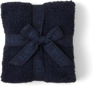 berefoot dreams cozy chic stroller blanket indigo 30 x 40 image