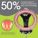 salonpro orbiting halo infrared hair processor dryer black pack image