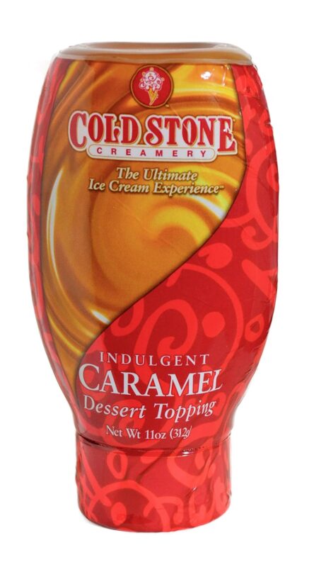 cold stone caramel dessert topper 11oz image