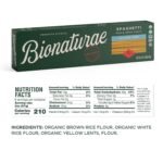 bionaturae gluten free spaghetti rice & lentil pasta image