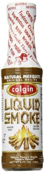 colgin barbecue liquid smoke 4 oz bottle image