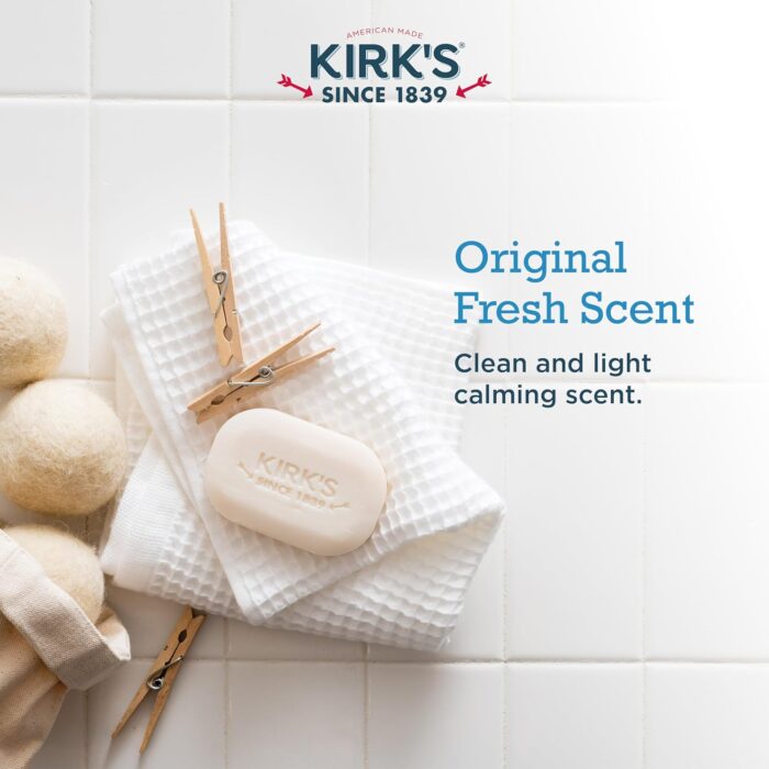 kirks 100% premium coconut oil castile soap image
