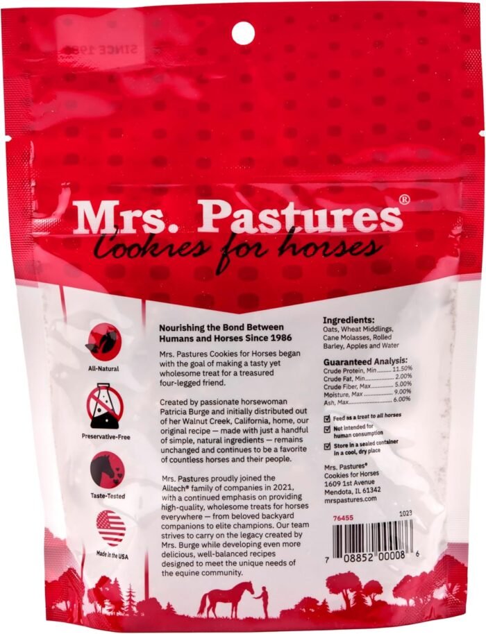 Mrs. Pastures Horse Treats cooknes