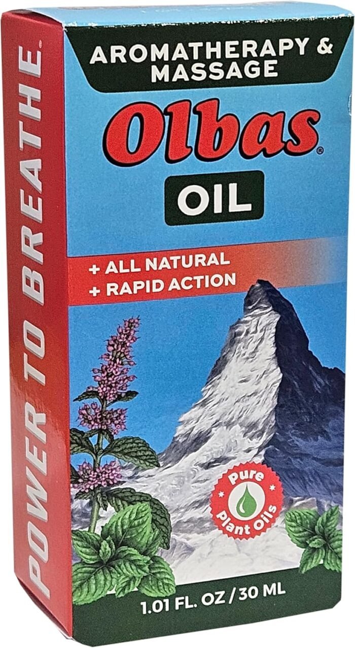 olbas massage & aromatherapy oil natural