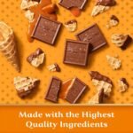 ghiradelli milk chocolate caramel squares pack image