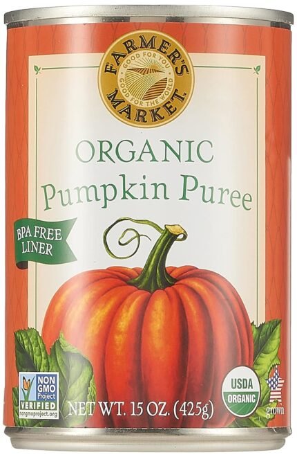 farmers market organic pumpkin puree image