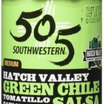hatch valley green chile tomatillo salsa garlic & lime salsa image