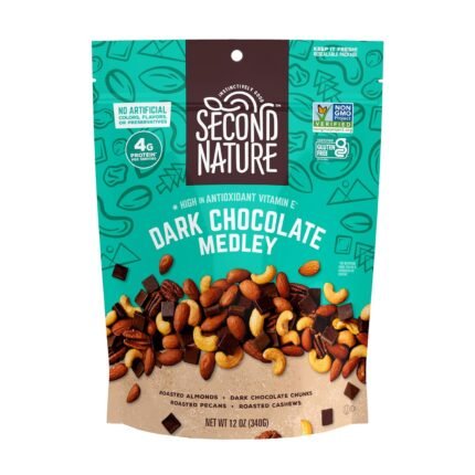 second nature dark chocolate medley trail mix pack image