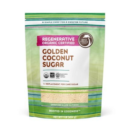 big tree farms organic golden coconut sugar pack image