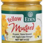 eden organic yellow mustard srone ground image