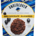 Undercover Dark Chocolate Blueberry Chocolate quinoa crips
