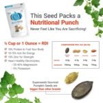 superseedz sea salt pumpkin seeds pack image