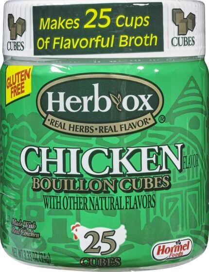 herb ox chicken bouillon cubes 25 ct 3.33 oz image