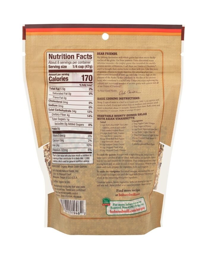 bob's red mill organic tri color 13 oz image