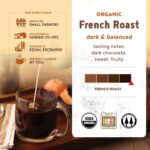 equal exchange ground french roast coffee pack image