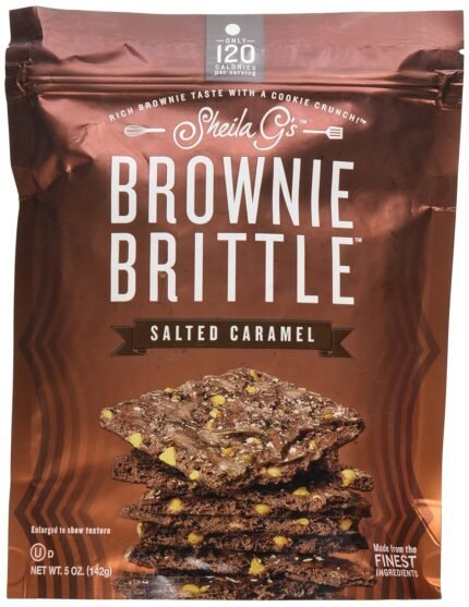 Sheila G's Salted Caramel Brownie Brittle