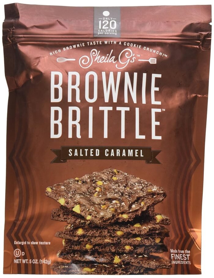 Sheila G's Salted Caramel Brownie Brittle