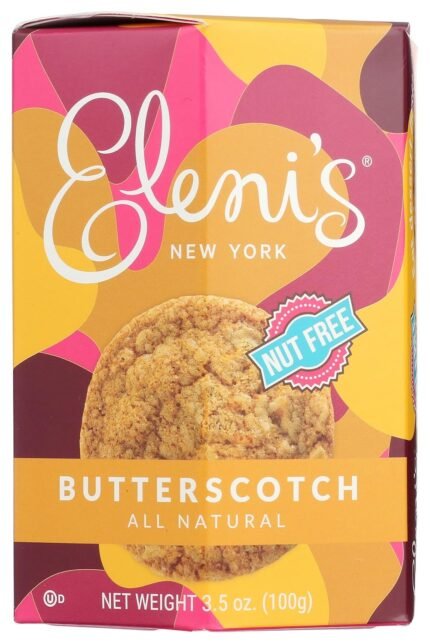 Eleni's New York Nut-Free Butterscotch Cookies, 3.5 Oz