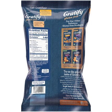 gratify gluten free sea salt pretzel sticks 10.5 oz vegan pack image