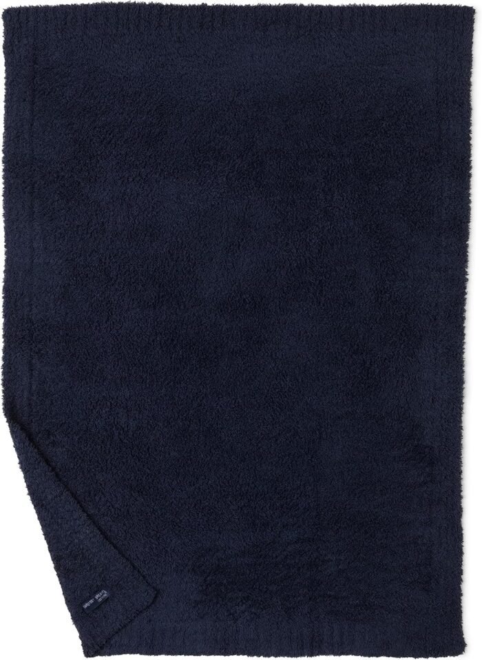 berefoot dreams cozy chic stroller blanket indigo 30 x 40 image
