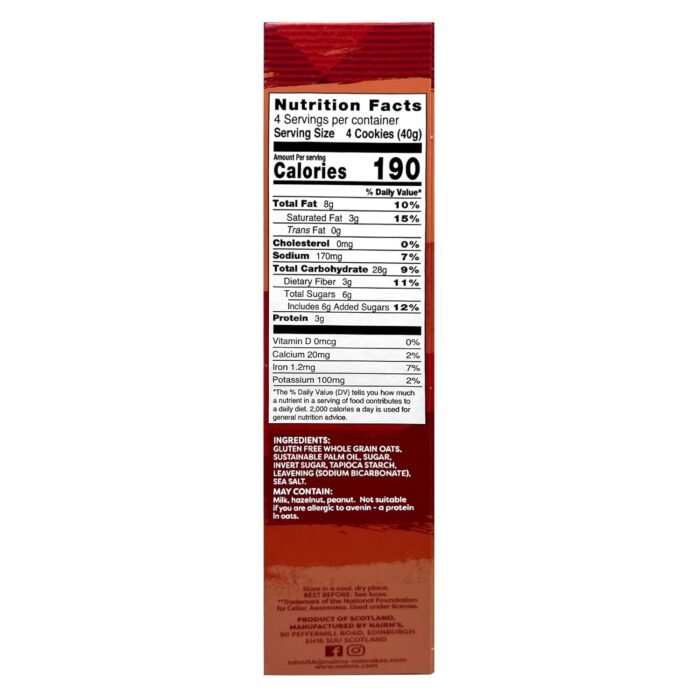 nairns gluten free oat grahams image