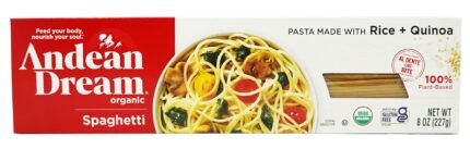 andean dream organic quinoa spaghetti image