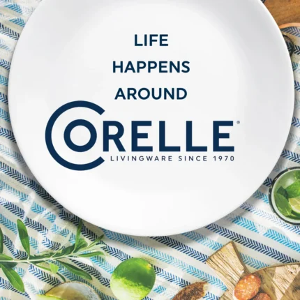 corelle coordinates square serving bowl image