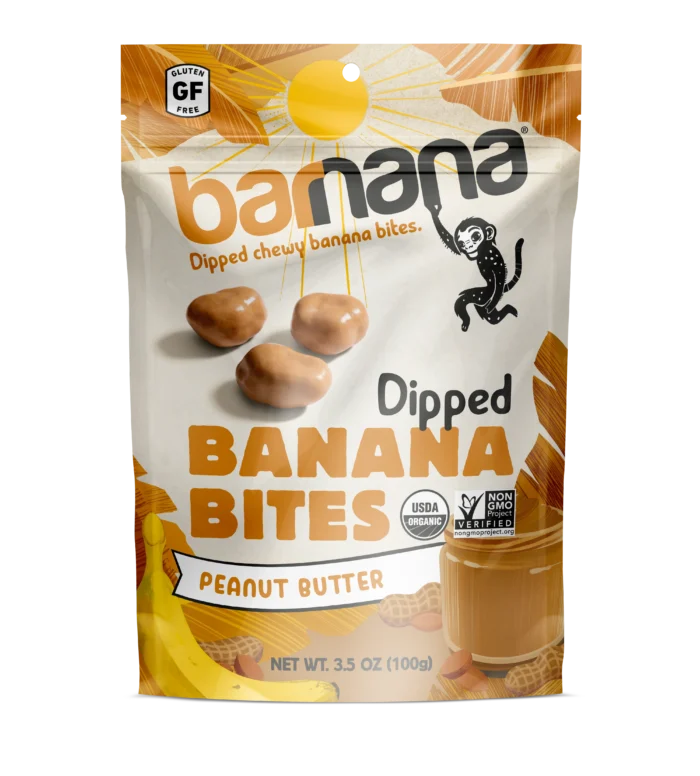 Dipped Banana Bites, Peanut Butter