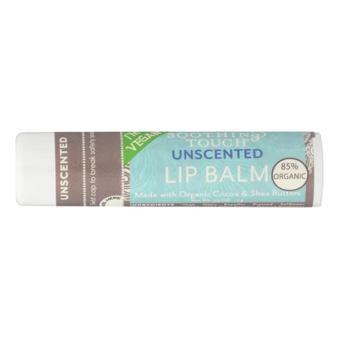 soothing touch unscented vegan lip balm pack image