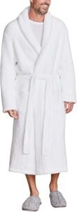 barefoot dreams corychic adult robe white image