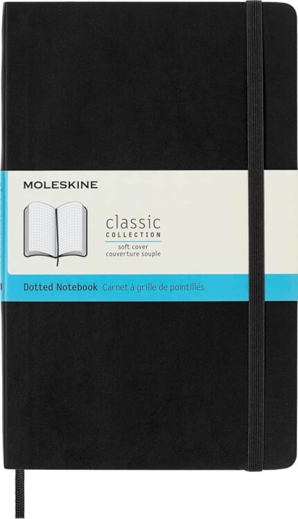 moleskine classic soft cover notebook large dotted image