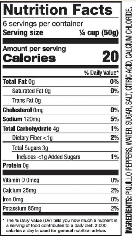 delallo grilled piquillo peppers image