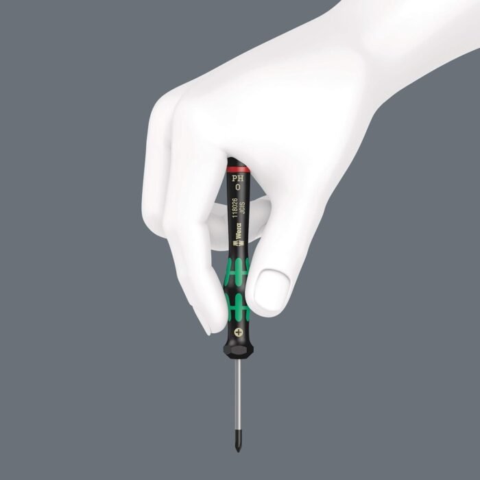 wera micro 2035 slotted screwdriver 3.5mm 80mm blade image