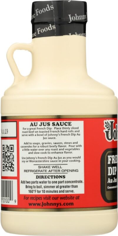 johnnys french dip concentrated au jus sauce image