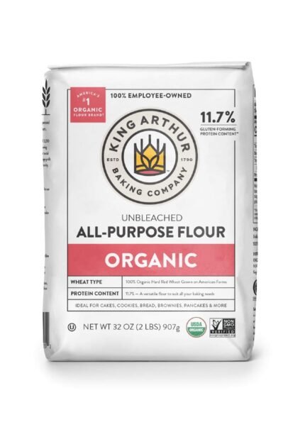 king arthur organic unbleached all purpose flour image