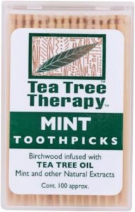 tea tree therapy mint toothpicks 100 ct approx pack image