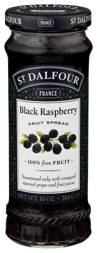 st dalfour black raspberry fruit spread image