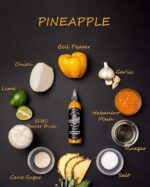 heartbeat hot sauce co pineapple habanero bottle image
