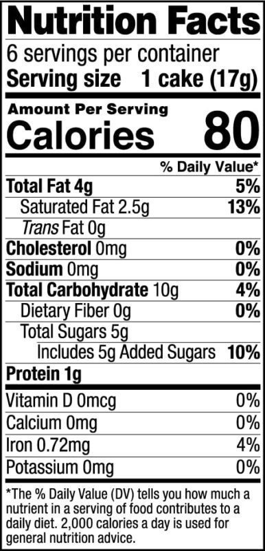element snacks dark chocolate topped rice cakes pack image