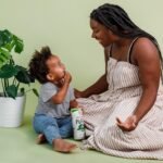 serenity kids grain free puffs broccoli & spinach image
