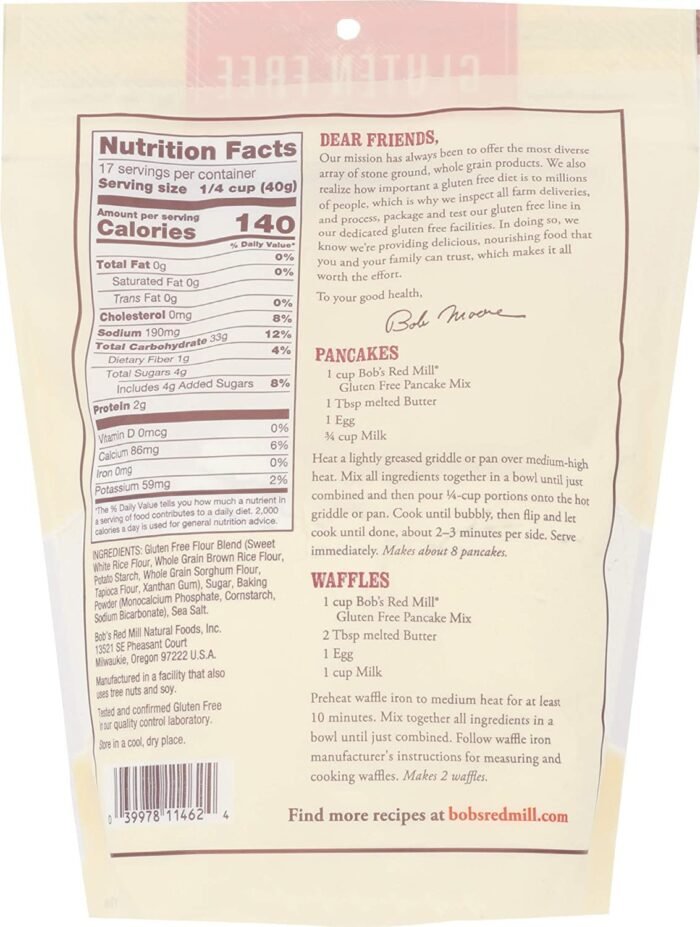 Bob's Red Mill Pancake Mix