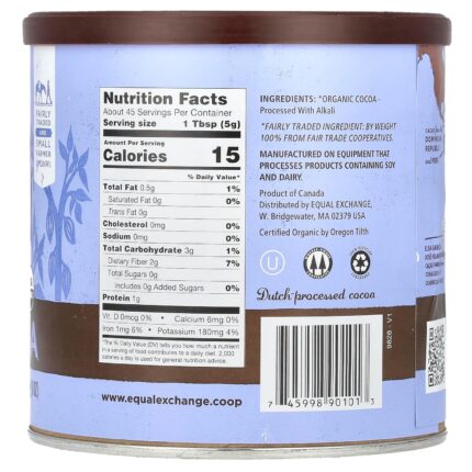 equal exchange baking cocoa image
