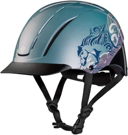 troxel spirit sky dremscape horse riding helmet xs image