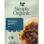simply organic brown gravy seasoning mix pack image