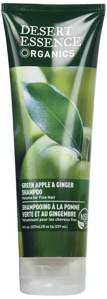 desert essence green apple & ginger shampoo