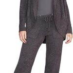 barefoot dreams womens cozy chic luxe cardigan image
