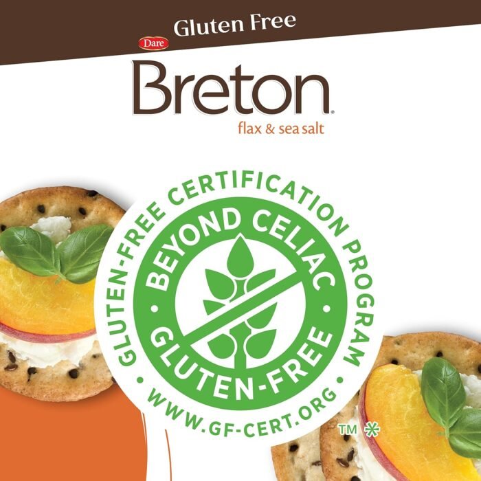 dare breton crackers original with flax image