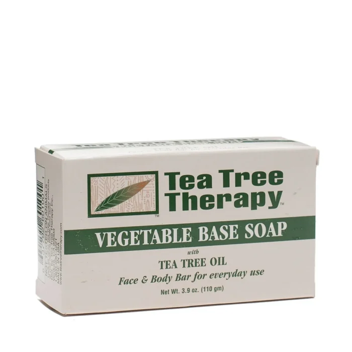tea tree therapy vegetable soap with tea tree oil image
