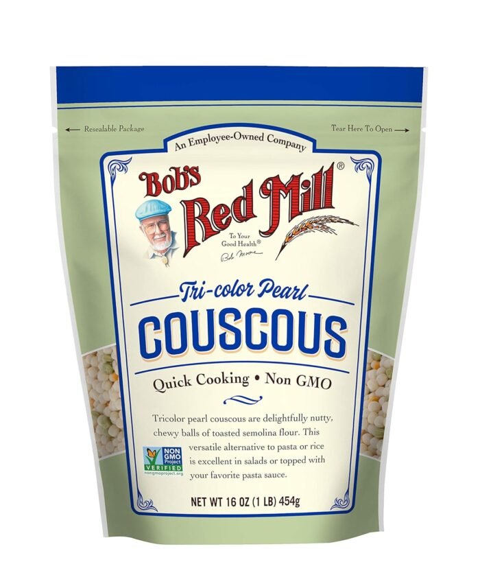 bobs red mill tri color pearl couscous 16 oz image