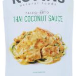 kevins thai coconut sacuce mild 7 oz pack image